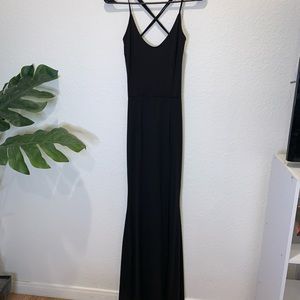 Small black maxi dress NEVER WORN